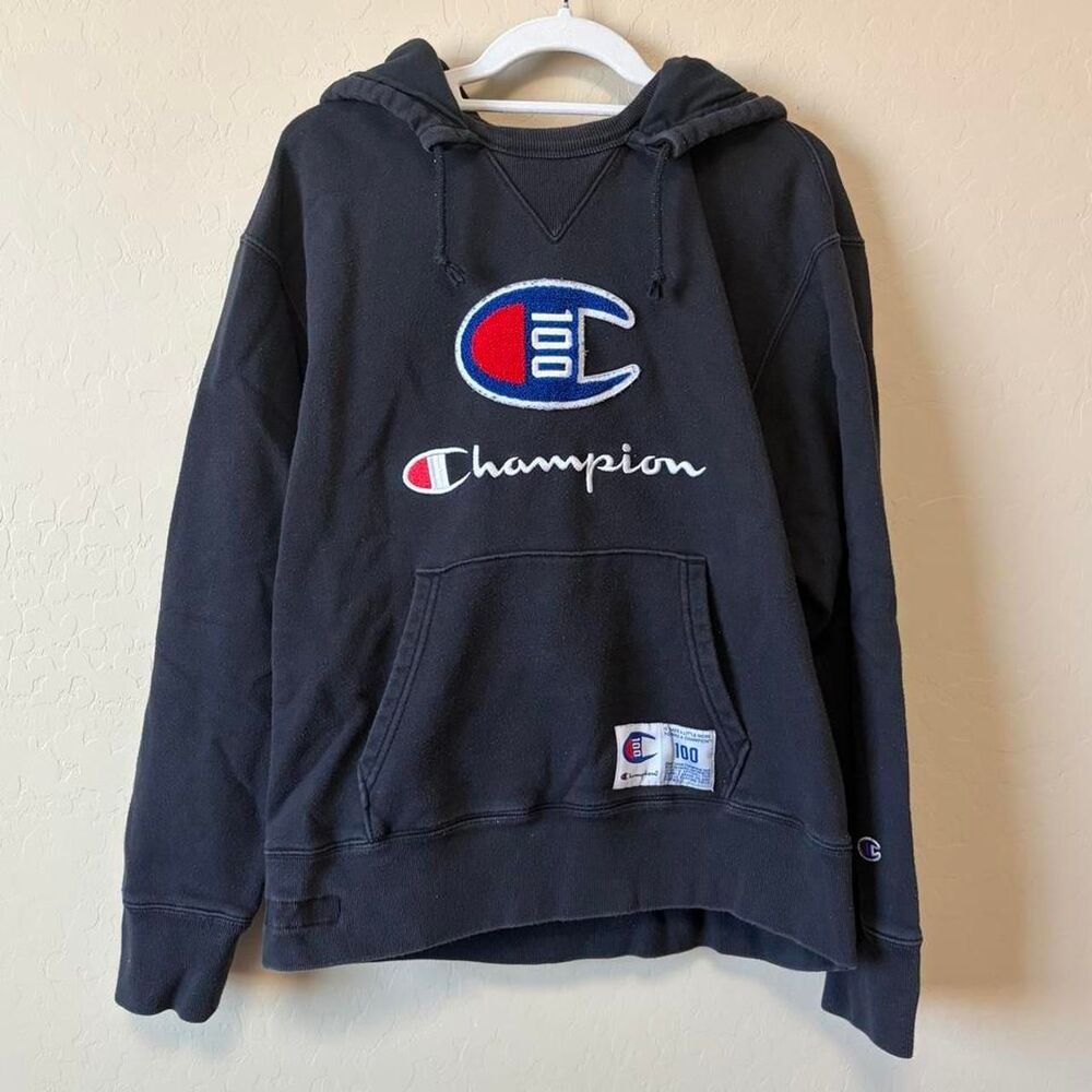 Champion Black Hoodie